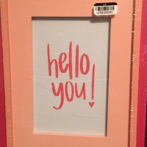 Cute simple saying photo frame